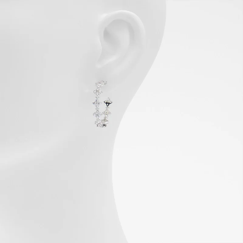 ALDO ELBAVER Embellished Hoop Earrings